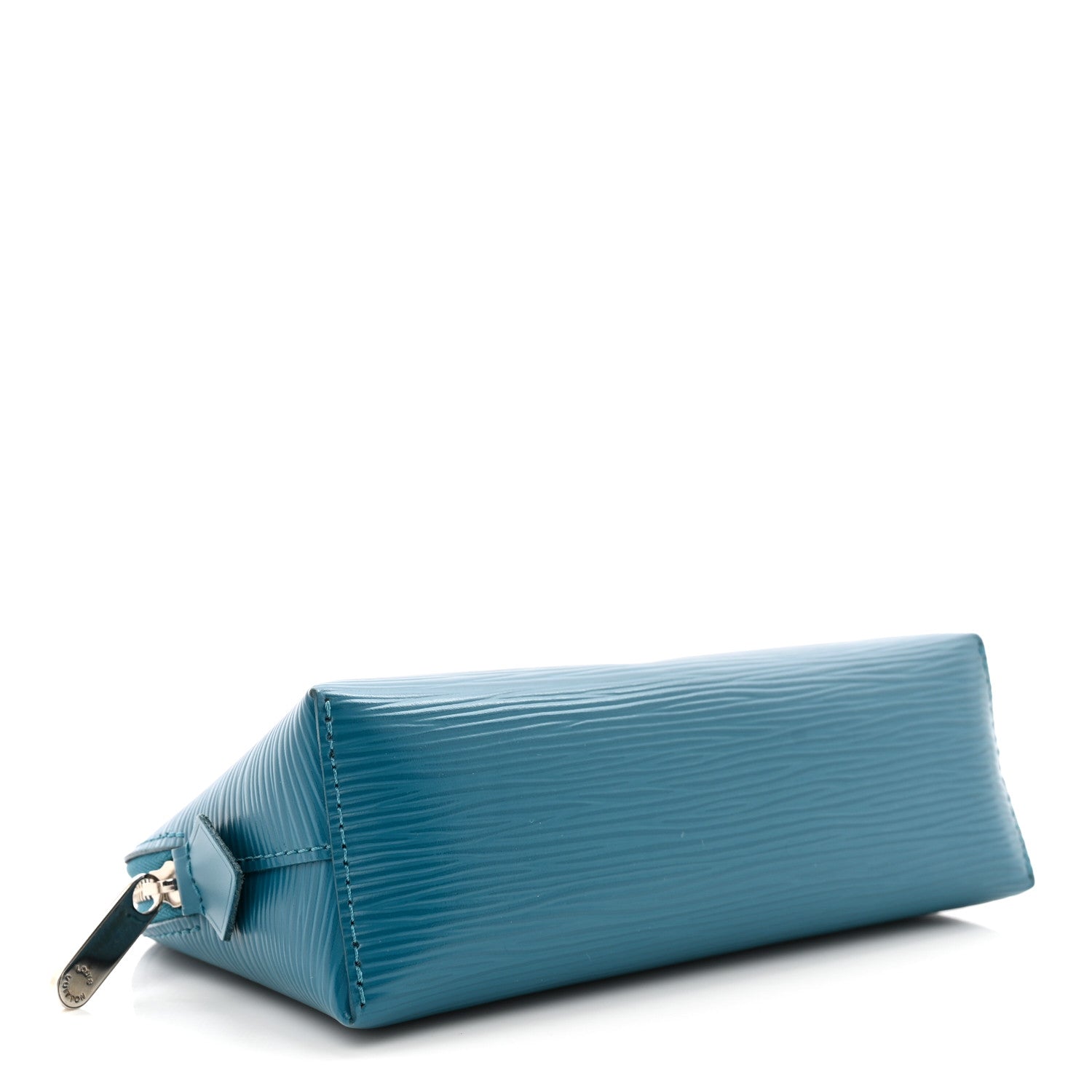 Louis Vuitton LOUIS VUITTON Epi Cosmetic Pouch Cyan 4 of 6