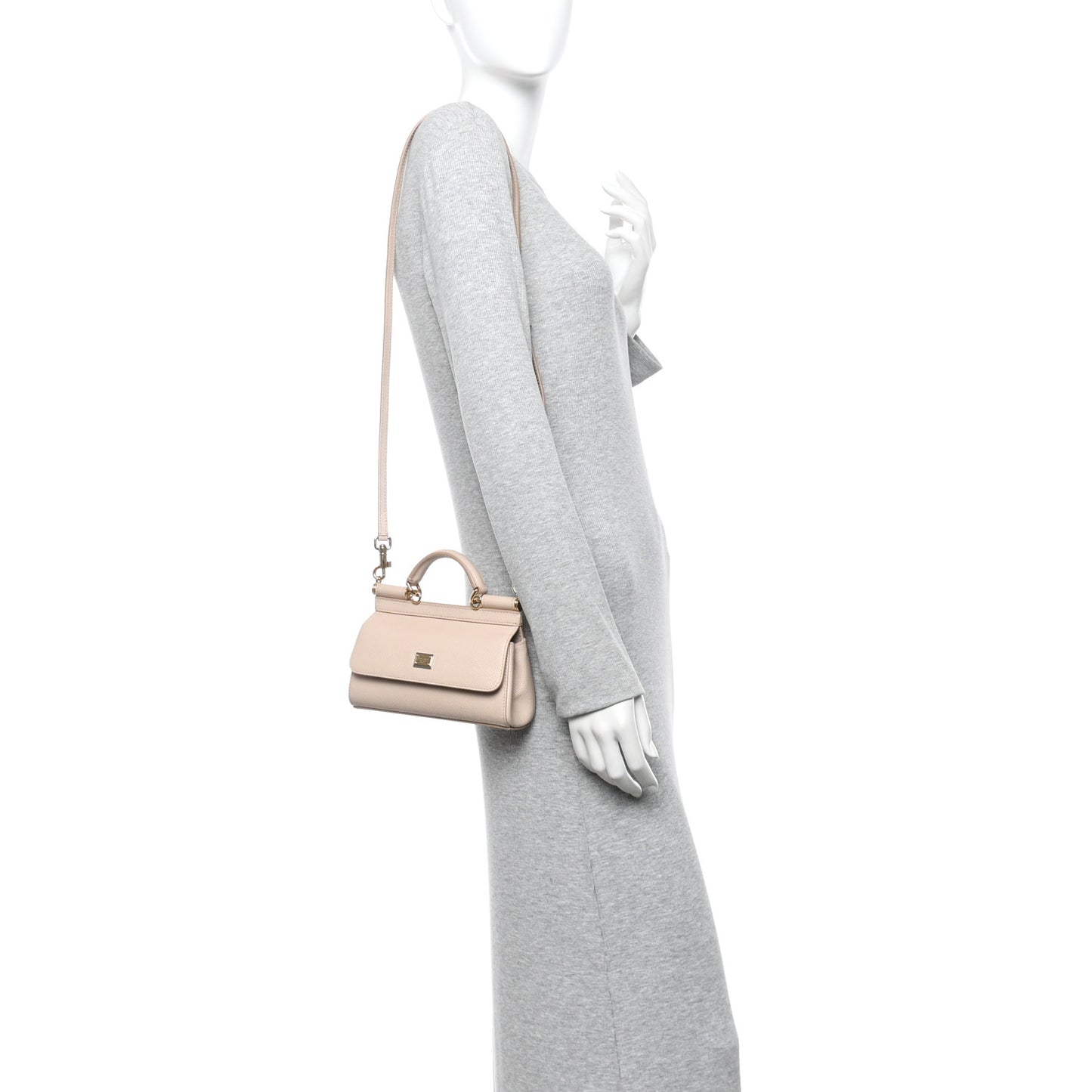 Dauphine Mini Miss Sicily Bag Beige