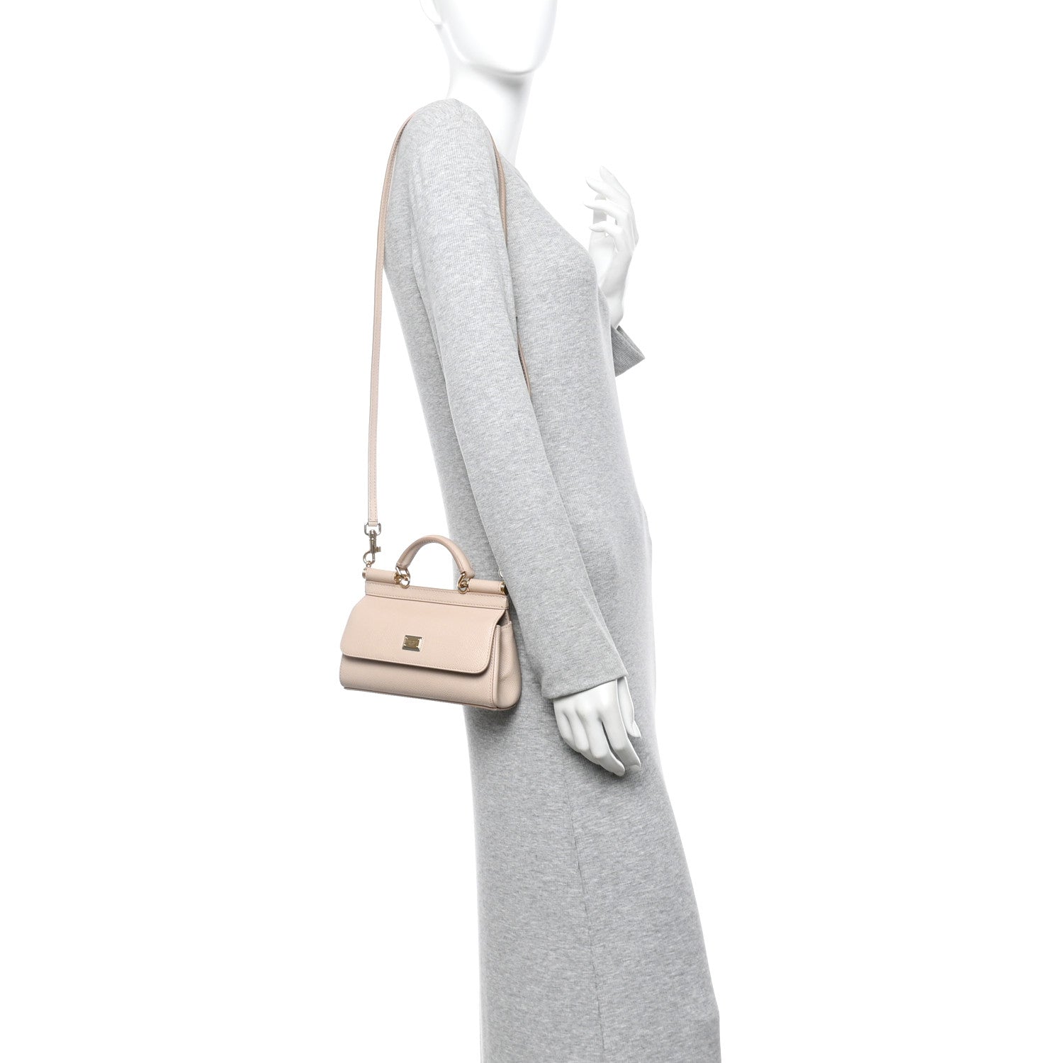 Dolce & Gabbana Dauphine Mini Miss Sicily Bag Beige 2 of 10