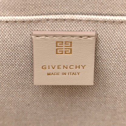 Givenchy Canvas Jacquard 4G Medium Chain Tote Stone Grey 6 of 11