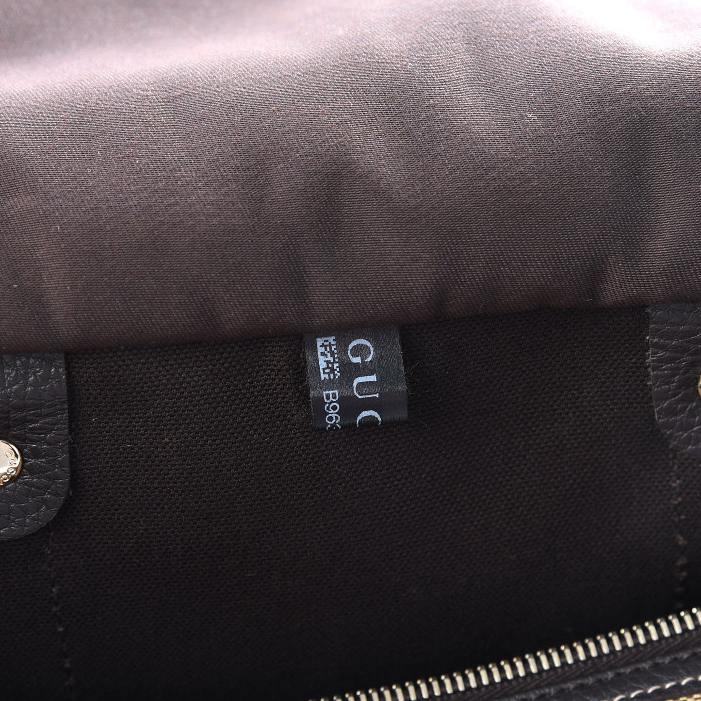 Crystal Monogram Medium Joy Boston Dark Brown