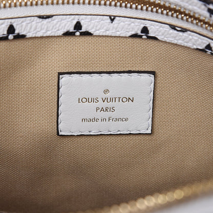 Louis Vuitton Monogram Giant Speedy Bandouliere 30 Kaki Beige 9 of 11