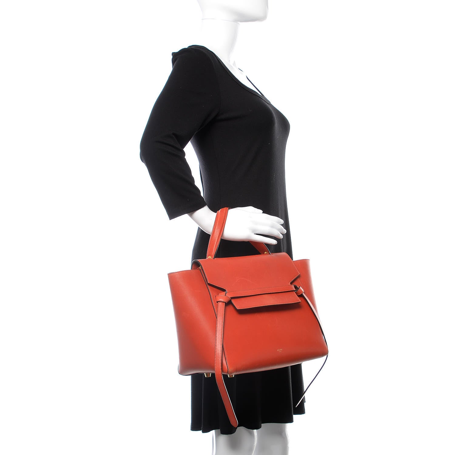 Celine Smooth Calfskin Mini Belt Bag Brick 3 of 17