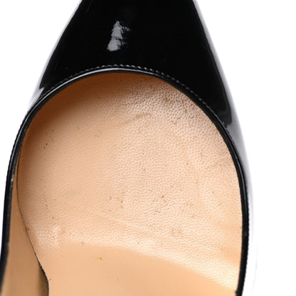 Christian Louboutin Patent Decollete 554 100 Pumps 35.5 Black 13 of 14