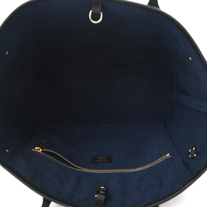 Louis Vuitton Empreinte Monogram Giant Neverfull MM Black 5 of 9