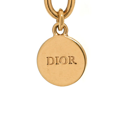 Christian Dior Metal Danseuse Etoile Chain Choker Necklace Gold 3 of 3