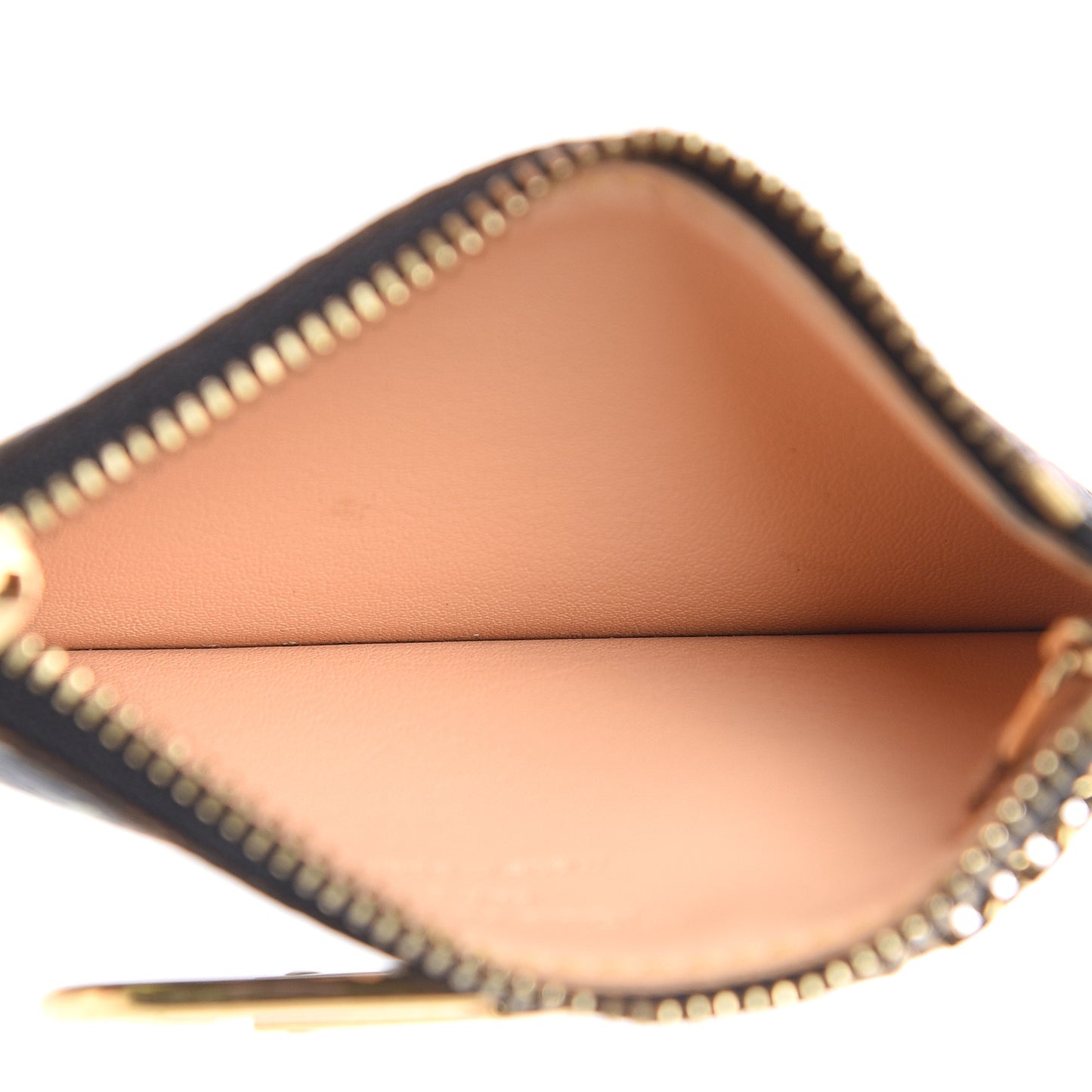 Monogram Multicolor Key Pouch Black