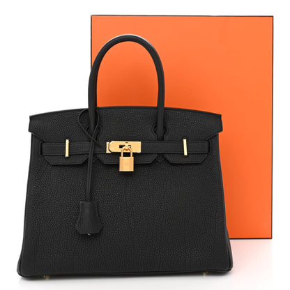 Hermes Togo Birkin 30 Black 11 of 11