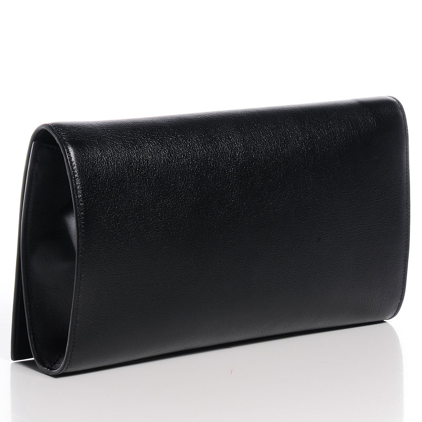 Calfskin Monogram Large Belle De Jour Clutch Black