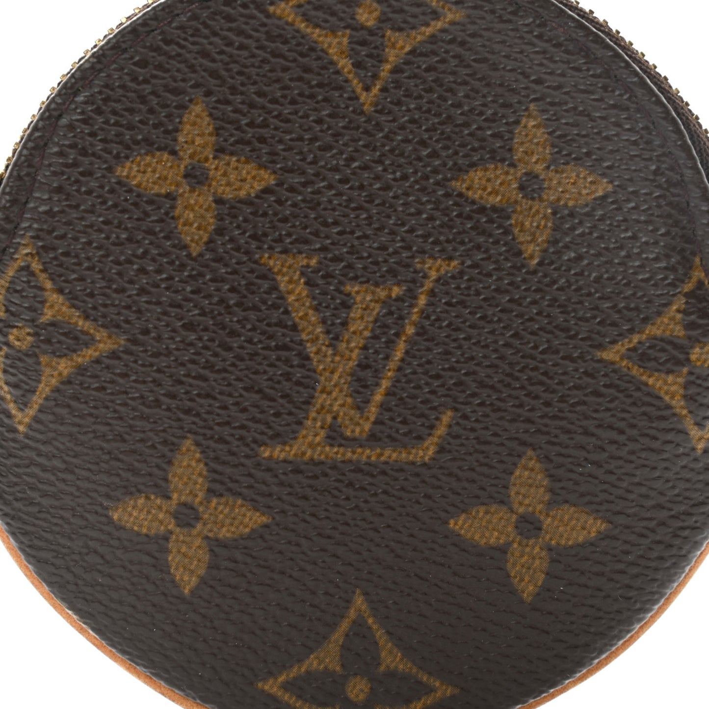 Monogram Round Coin Purse