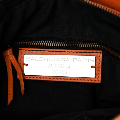 Balenciaga Agneau Classic Hardware First Tangerine 6 of 10