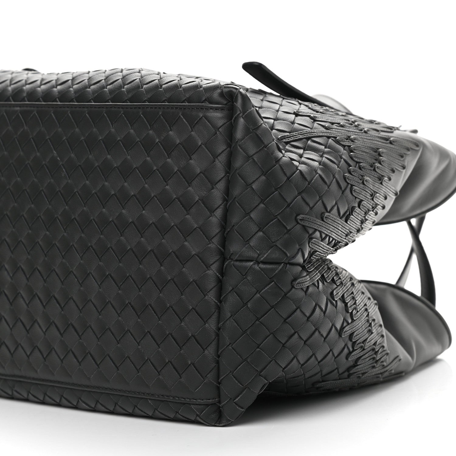 Bottega Veneta Nappa Intrecciato Medium Flow Wave Tote Ardoise 10 of 10
