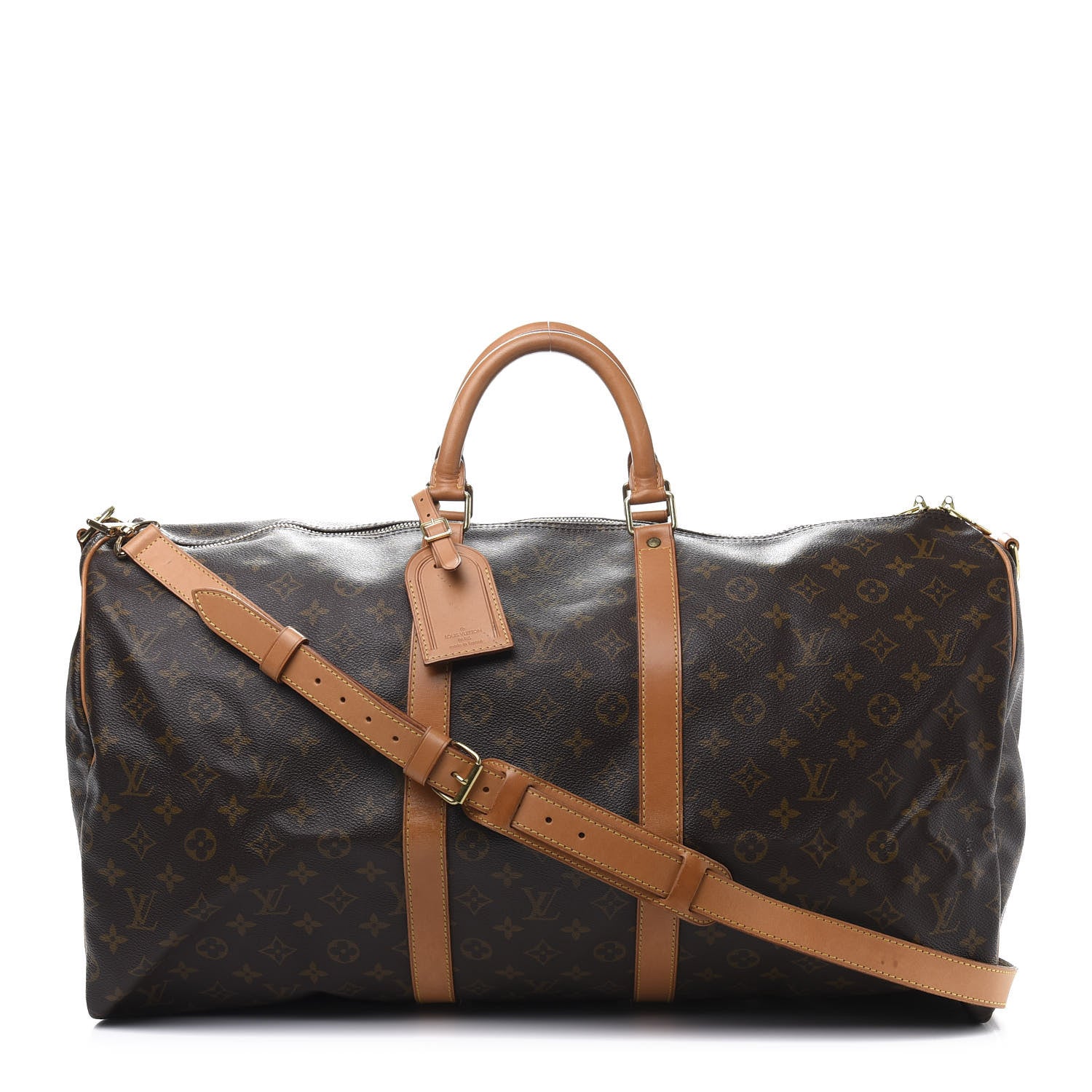 Louis Vuitton Monogram Keepall Bandouliere 55 1 of 16