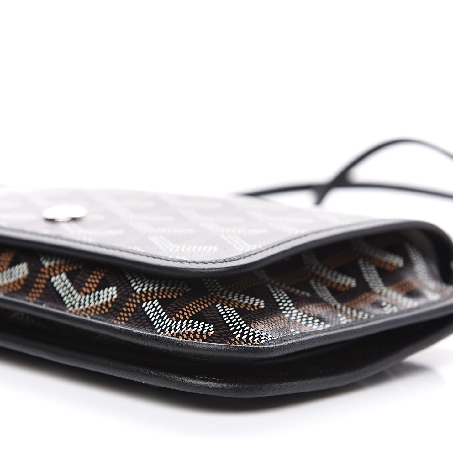 Goyardine Plumet Wallet Clutch Black
