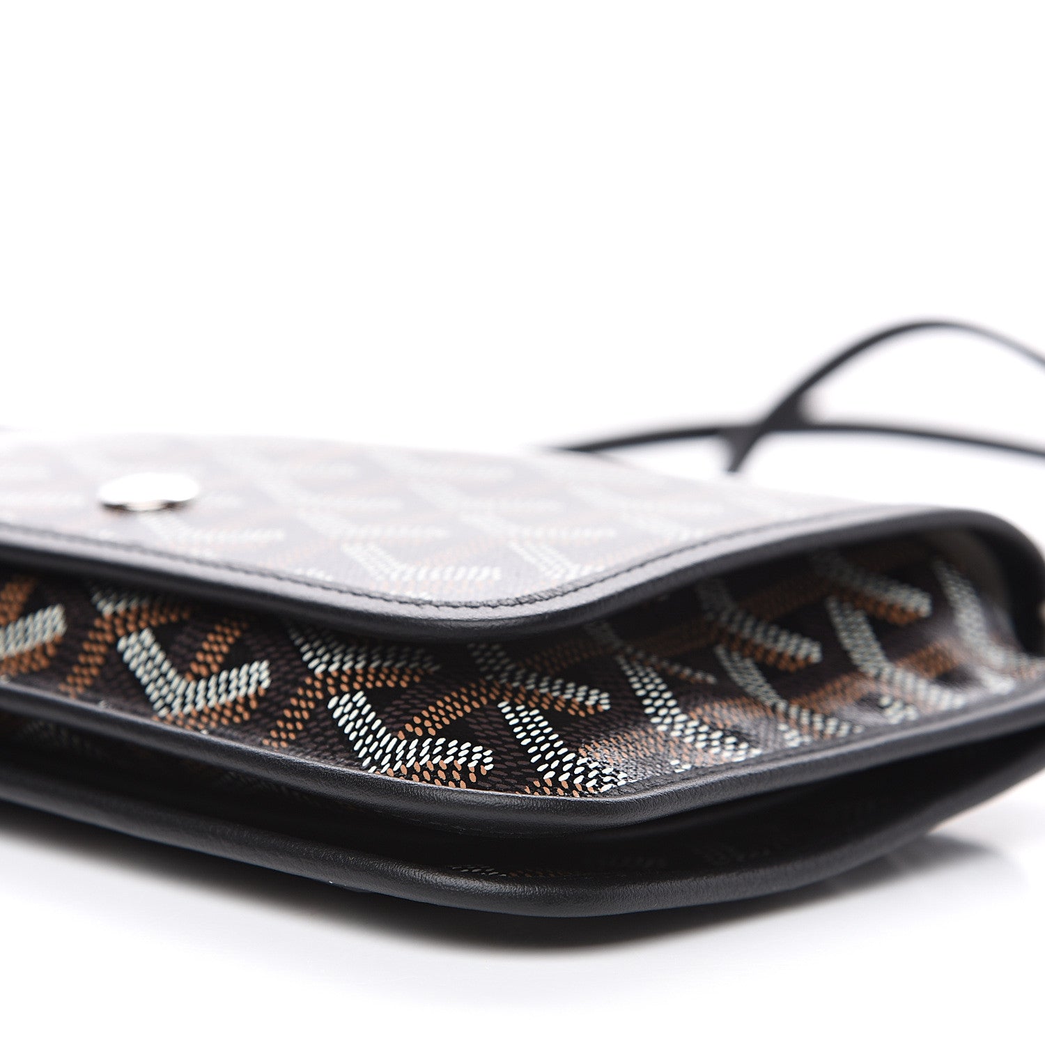 Goyard Goyardine Plumet Wallet Clutch Black 7 of 7