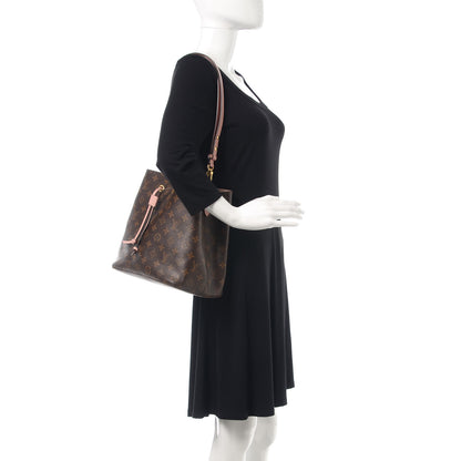 Louis Vuitton Monogram Neonoe MM Rose Poudre 2 of 9