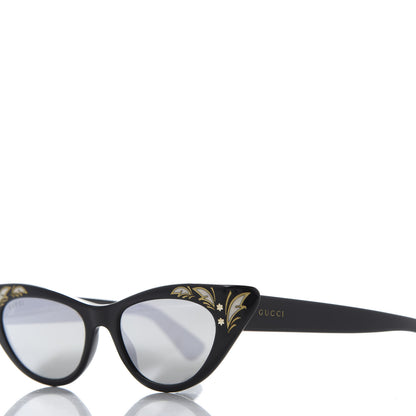 Gucci Acetate Cat Eye GG0089S Sunglasses Black 8 of 9