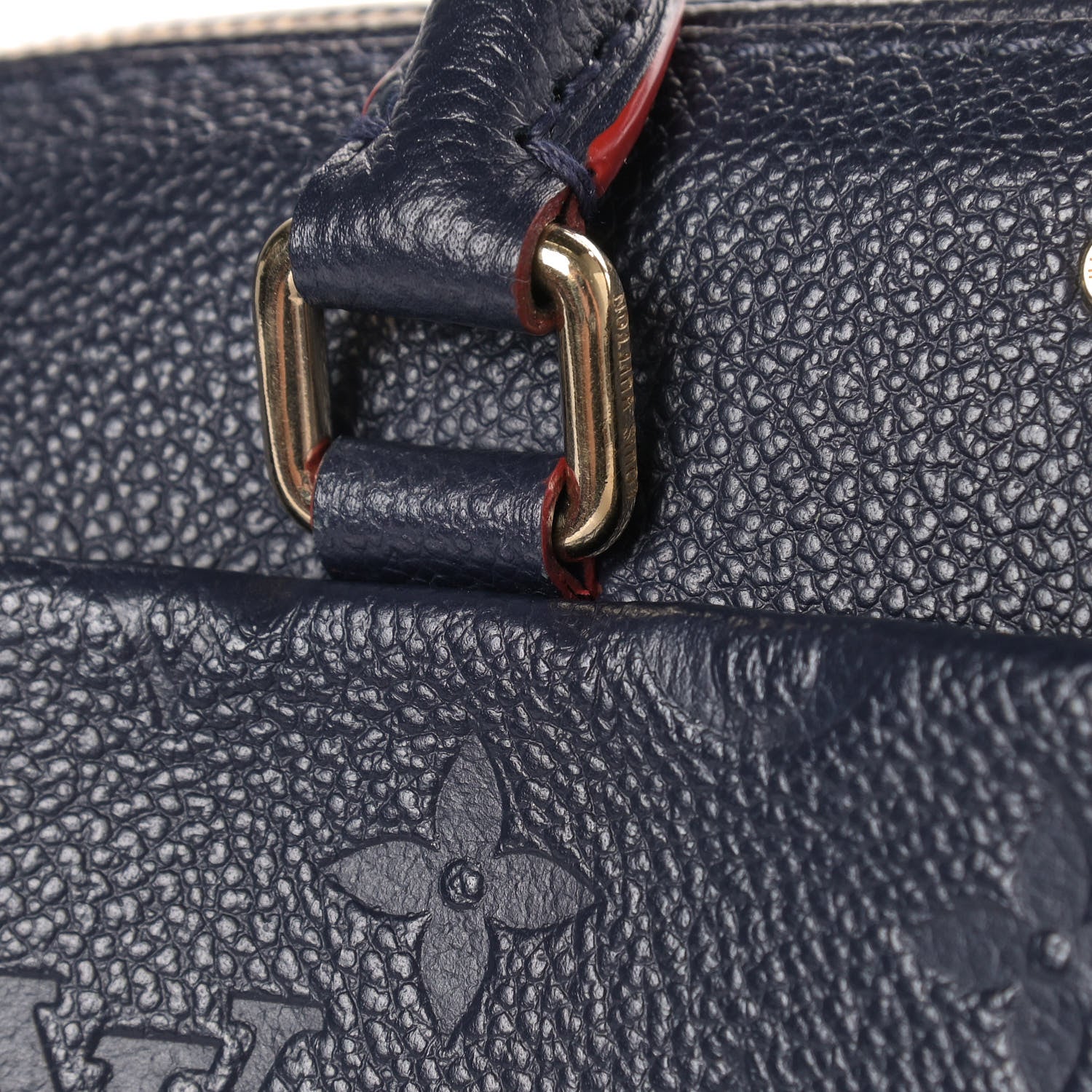 Louis Vuitton Empreinte Speedy Bandouliere 25 NM Marine Rouge 11 of 12