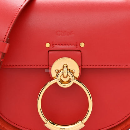 Chloe Calfskin Small Tess Bag Sepia Red 8 of 11