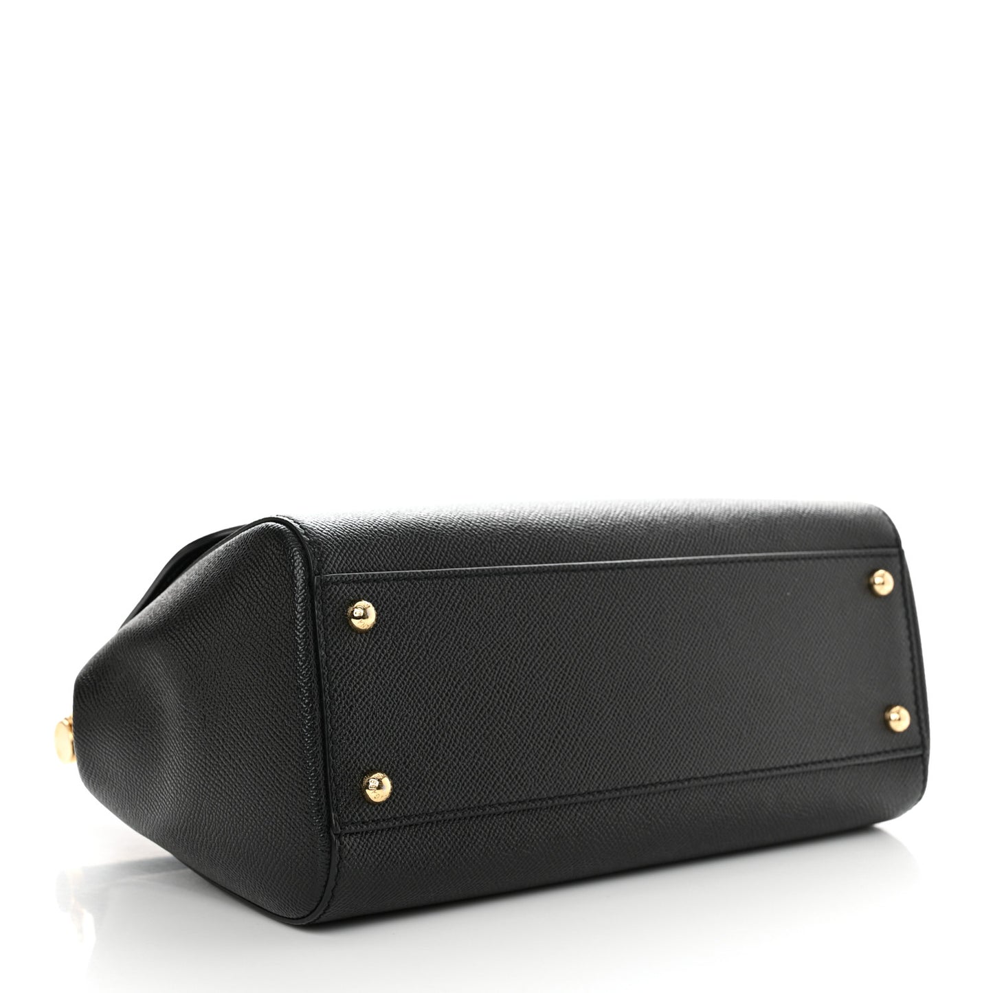 DOLCE & GABBANA Dauphine Large Miss Sicily Satchel Black
