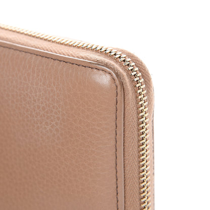 Gucci Calfskin Soho Zip Around Wallet Camelia 11 of 14