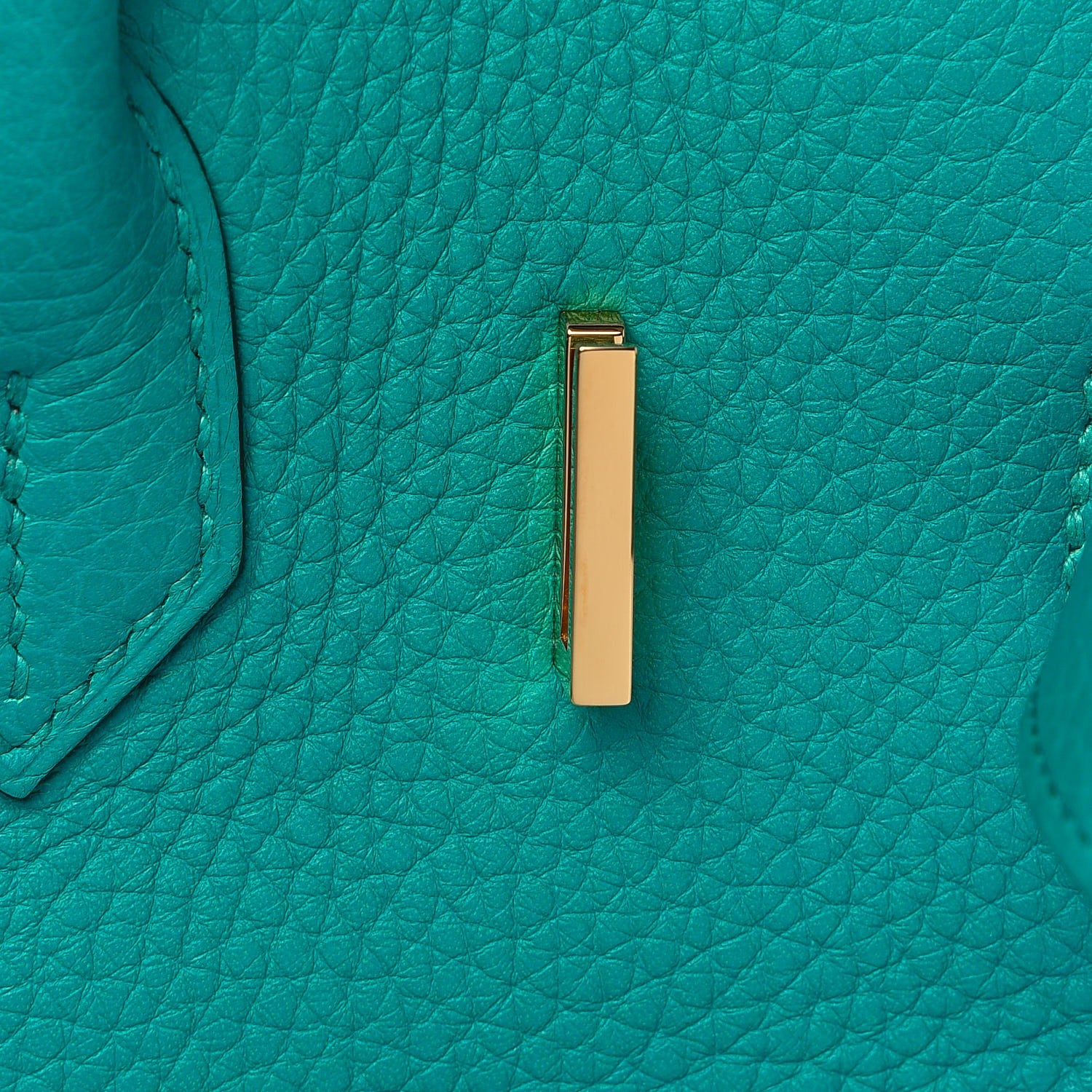 Hermes Taurillon Clemence Birkin 30 Bleu Paon 15 of 30