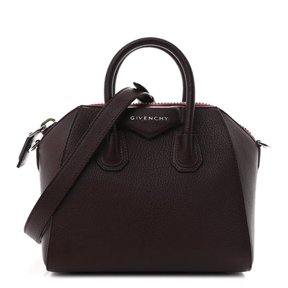Givenchy Sugar Goatskin Mini Antigona Oxblood 1 of 11