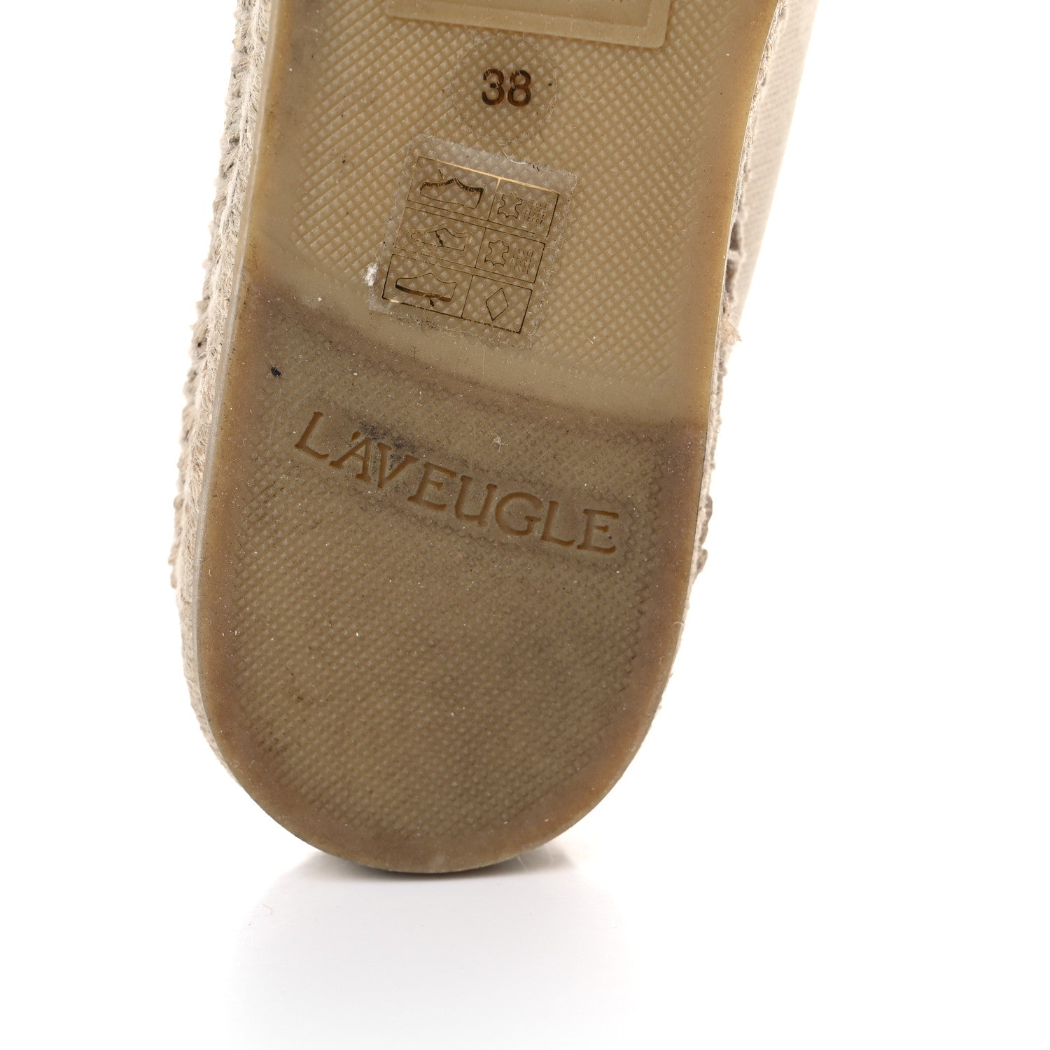 Gucci Canvas Logo Espadrilles 38 Greggio White 10 of 14