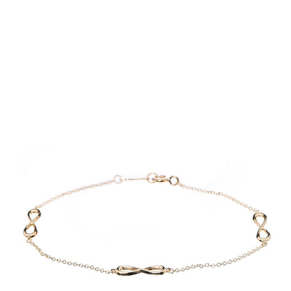 Tiffany 18K Yellow Gold Infinity Endless Bracelet 1 of 3
