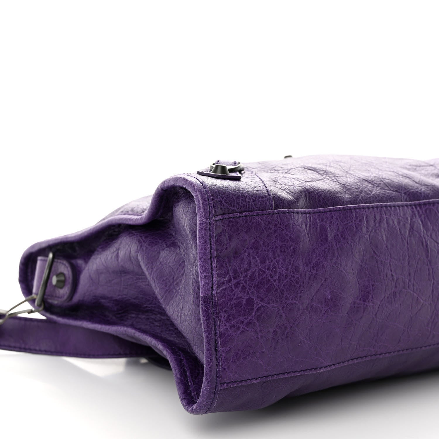 Balenciaga Agneau Classic Hardware City Dark Violet 8 of 9