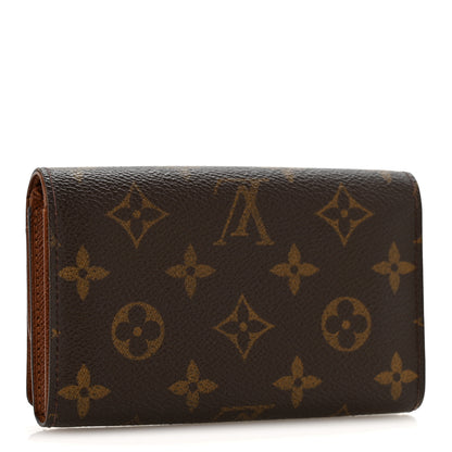 Louis Vuitton Monogram Porte-Monnaie Billets Tresor Wallet 3 of 9