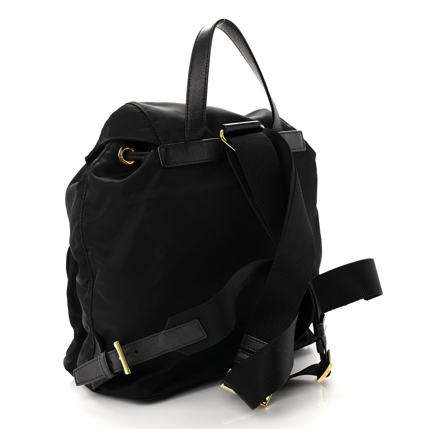 Tessuto Nylon Saffiano Robot Backpack Black Mimosa