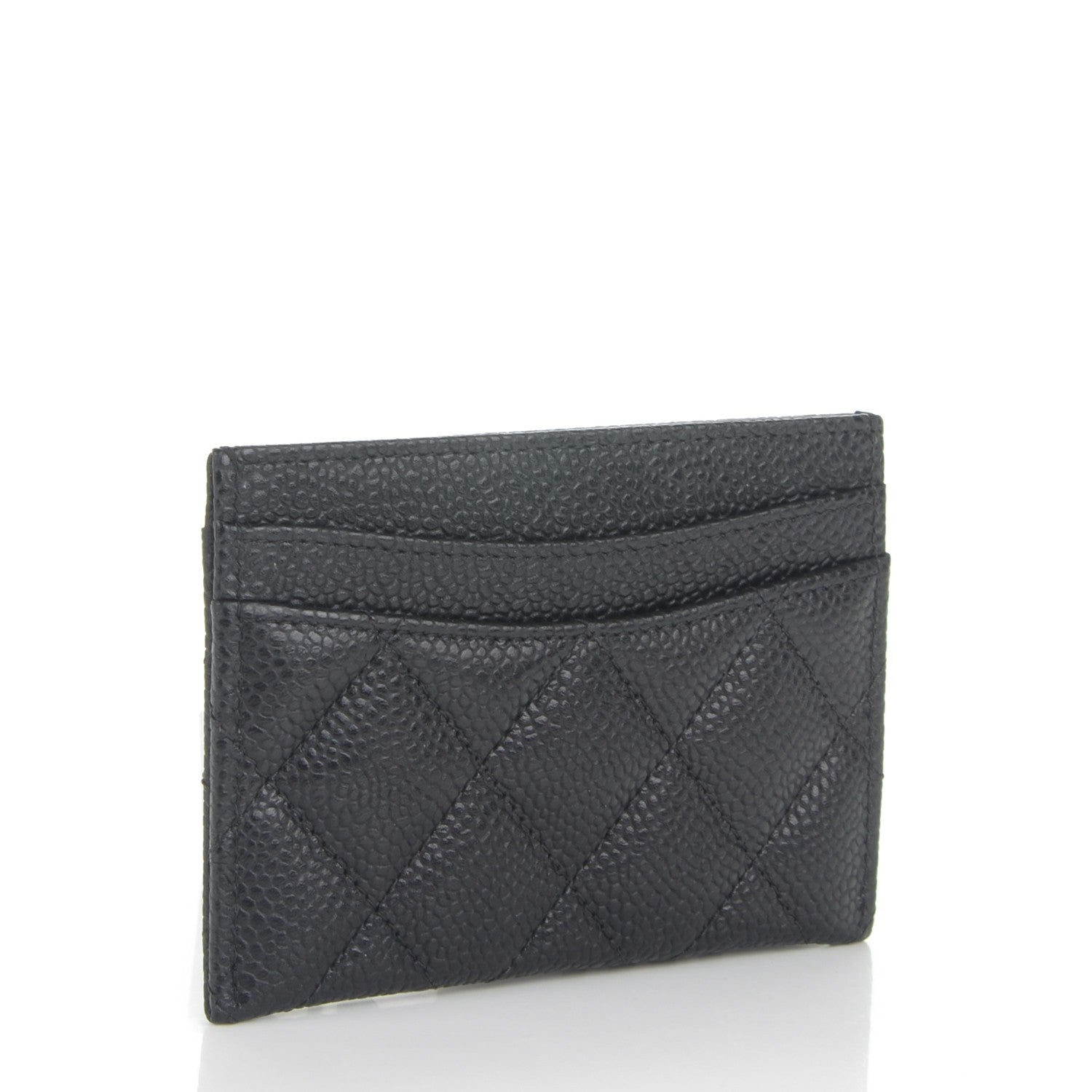 Chanel Caviar Quilted Card Holder Black 3 of 8