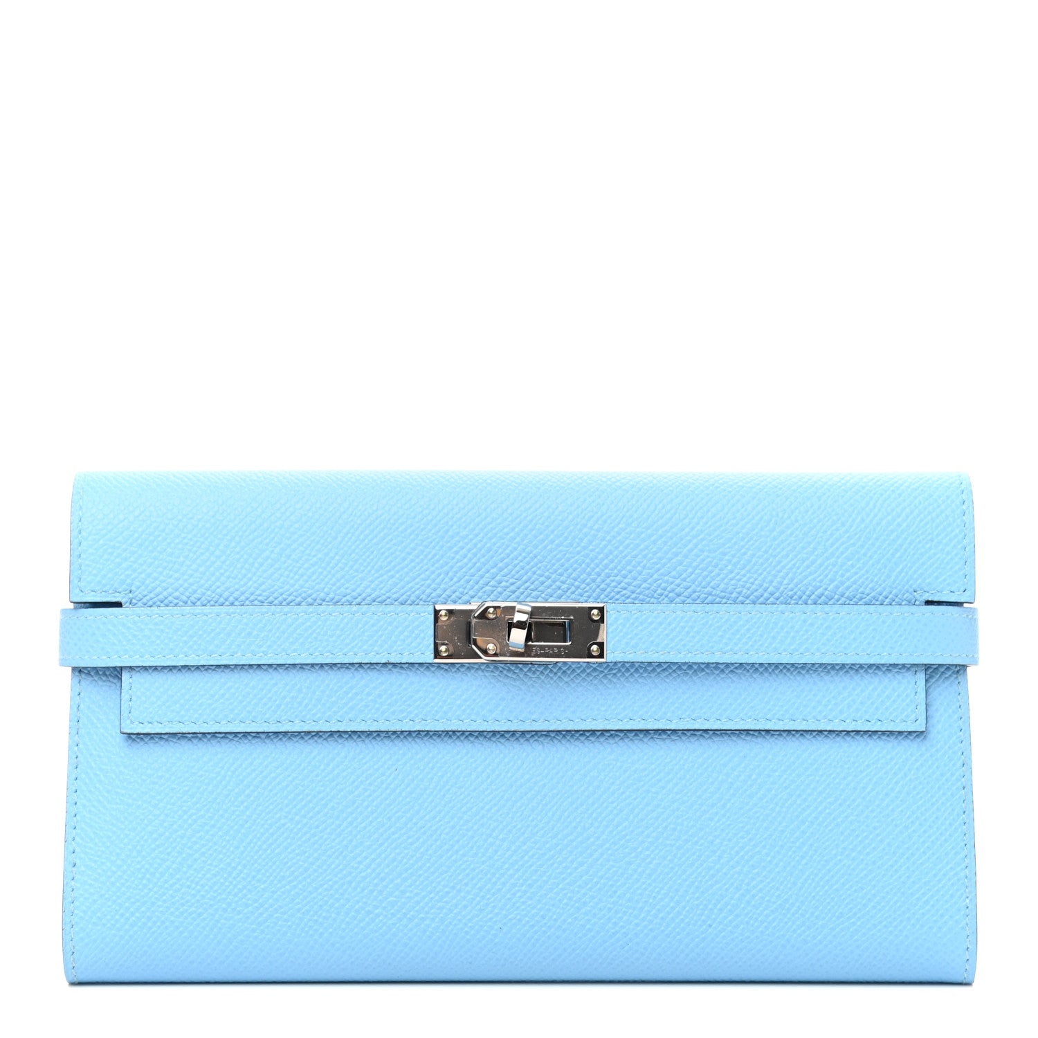 Hermes Epsom Kelly Longue Wallet Celeste 1 of 7