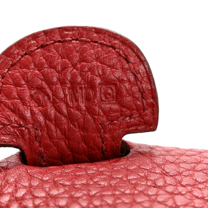 Hermes Taurillon Clemence EVELYNE III PM Rubis 7 of 14