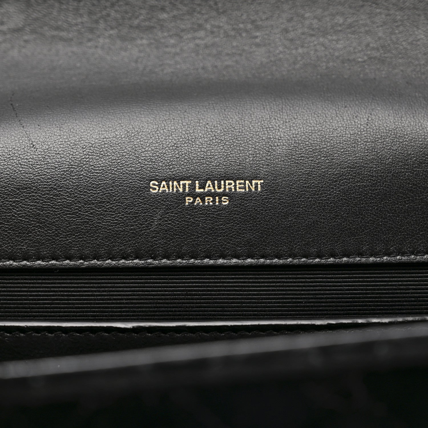 Saint Laurent Velvet Tri-Quilt Monogram Medium College Bag Black 6 of 13