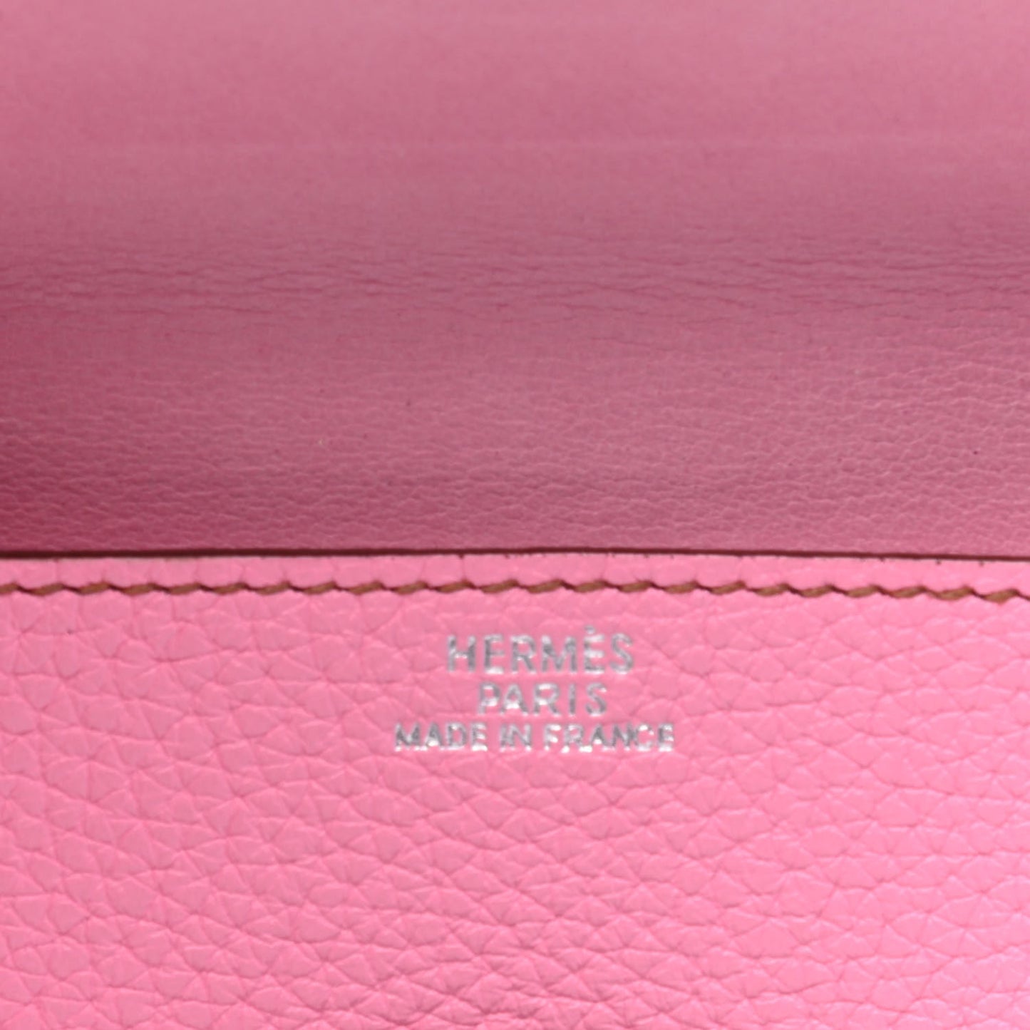 Taurillon Clemence Dogon Card Case 5P Pink