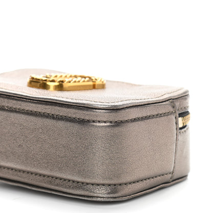 Marc Jacobs Metallic Grained Calfskin Glam Shot Crossbody Bronze 10 of 11