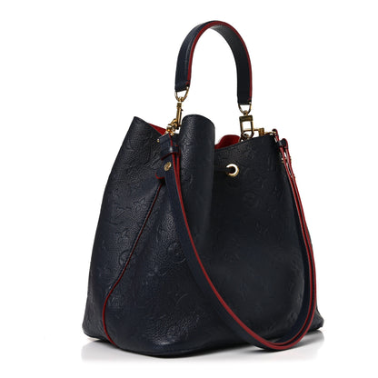 Louis Vuitton Empreinte Neonoe MM Marine Rouge 3 of 10