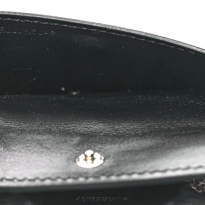 Burberry Calfskin Zebra Wallet on Chain Black White 5 of 11
