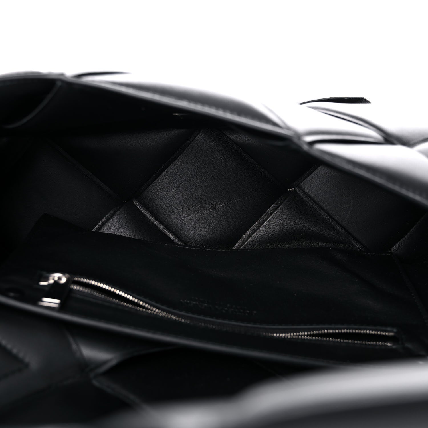 Bottega Veneta Nappa Intreccio Padded Top Handle Shoulder Bag Black 5 of 18