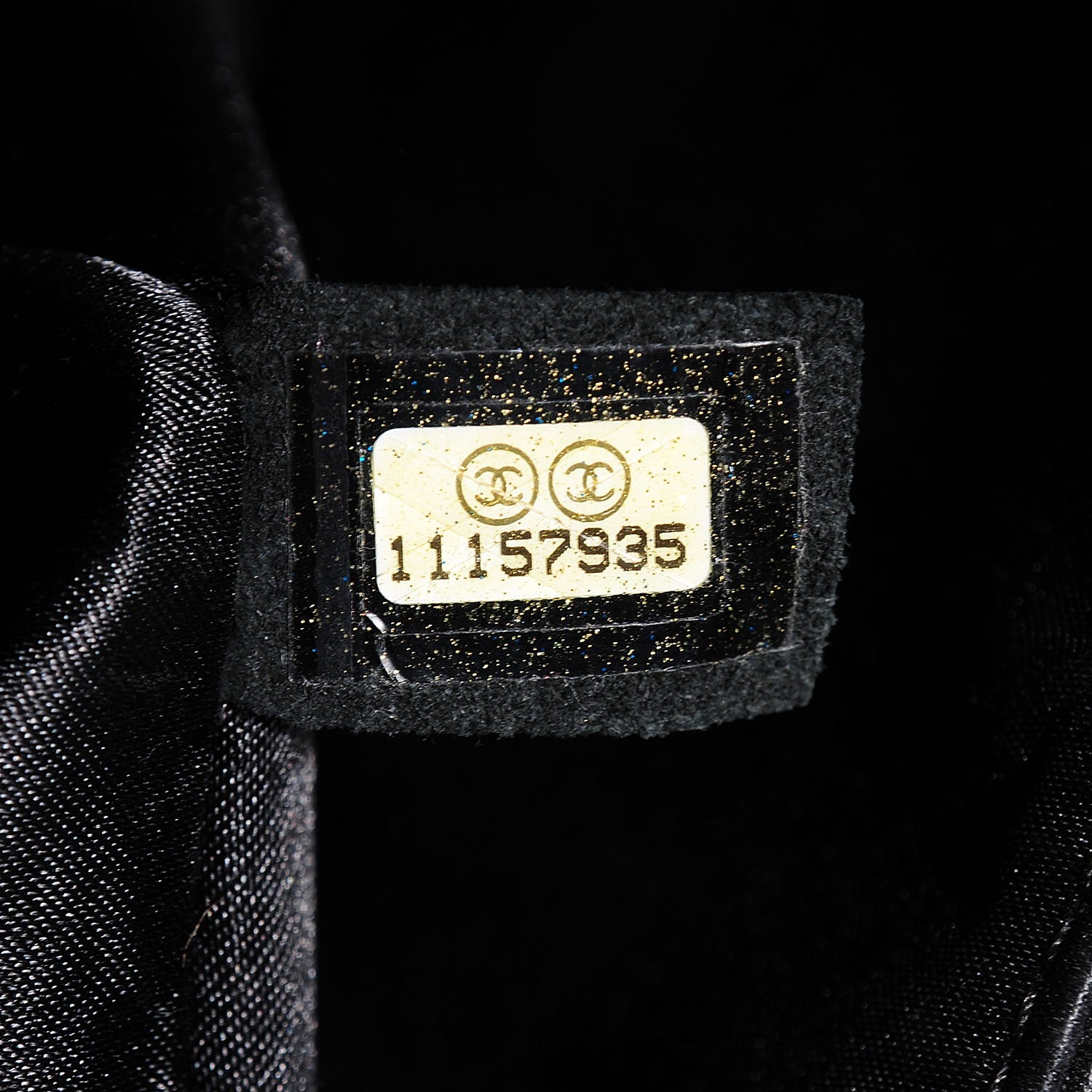 Chanel Aged Calfskin Perforated Flap Black 7 of 8
