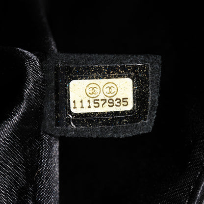 Chanel Aged Calfskin Perforated Flap Black 7 of 8