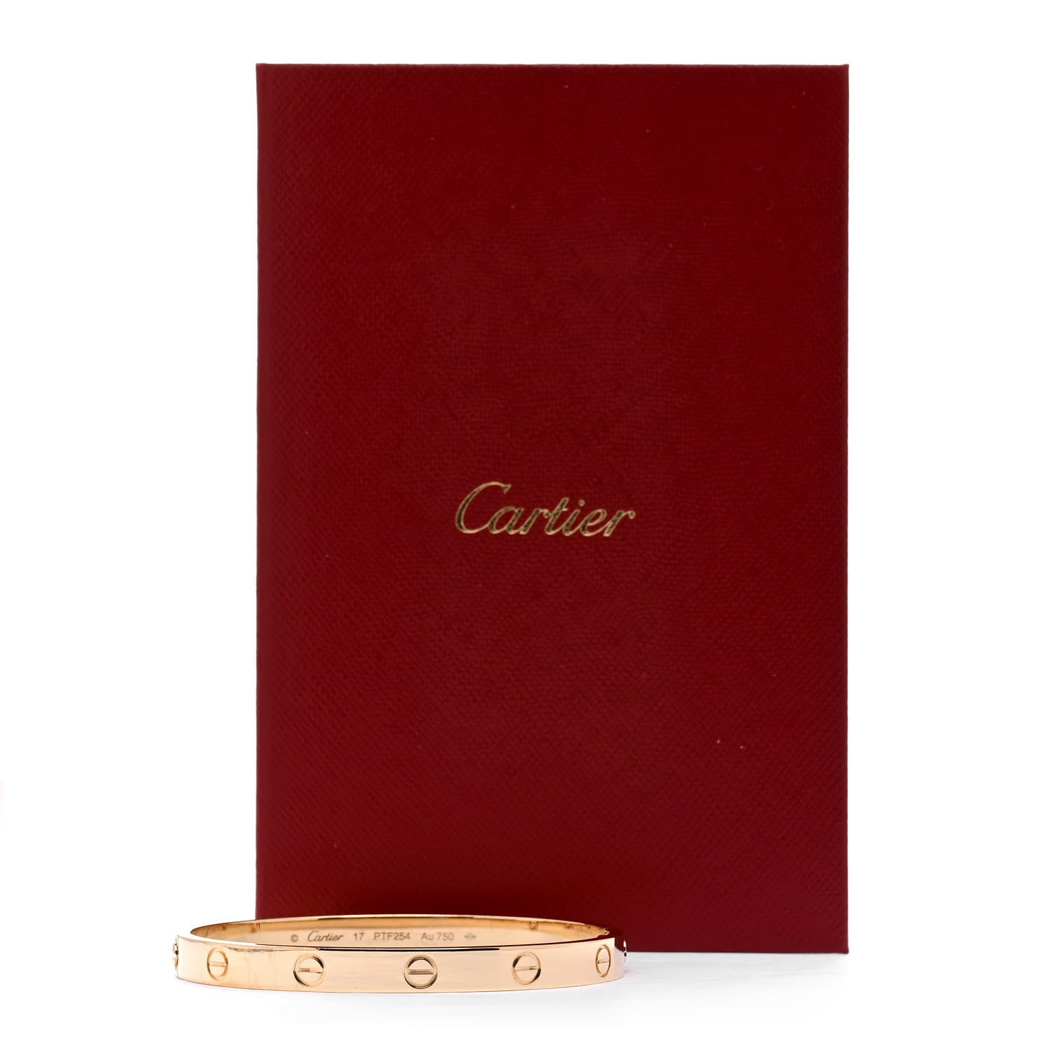 Cartier 18K Yellow Gold LOVE Bracelet 17 6 of 6
