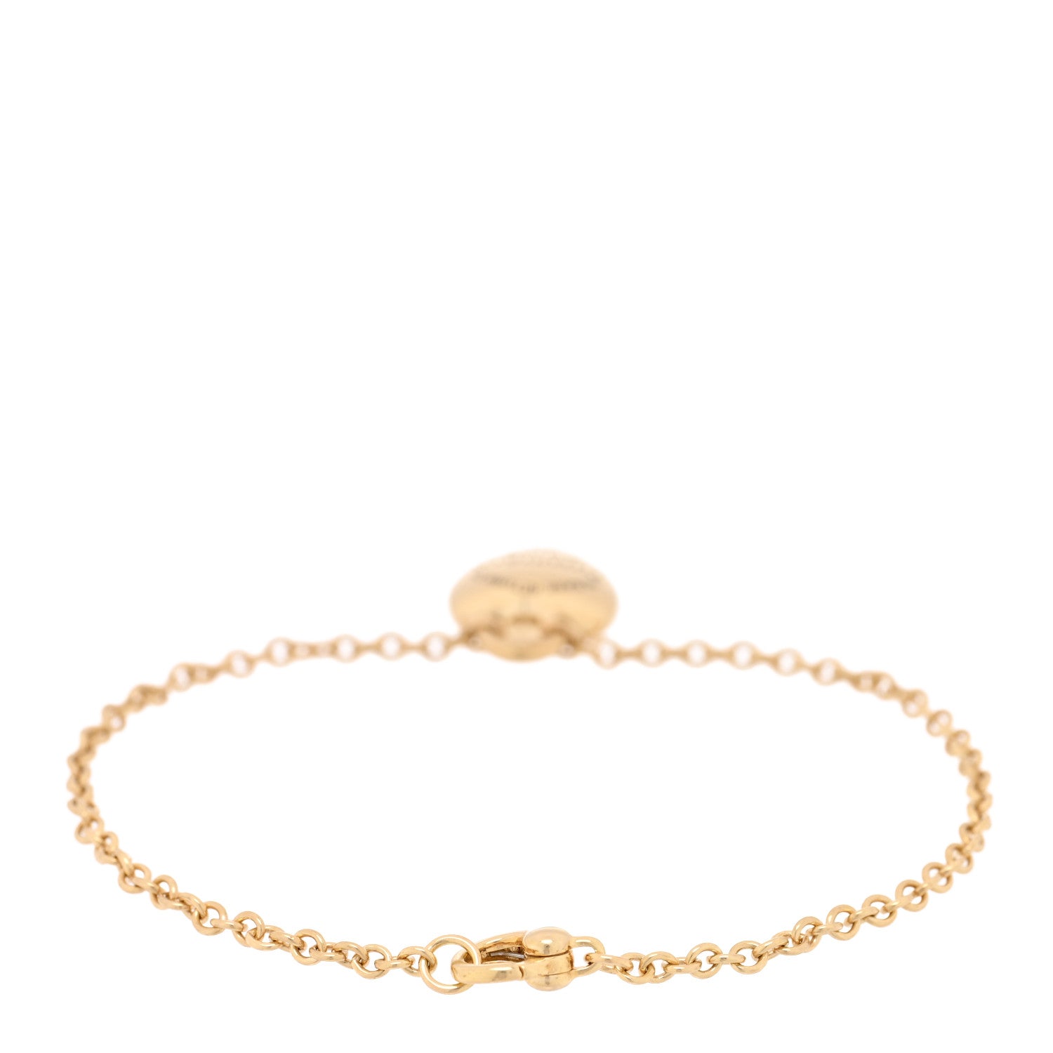 Tiffany 18K Yellow Gold Return To Tiffany Full Heart Bracelet 2 of 3