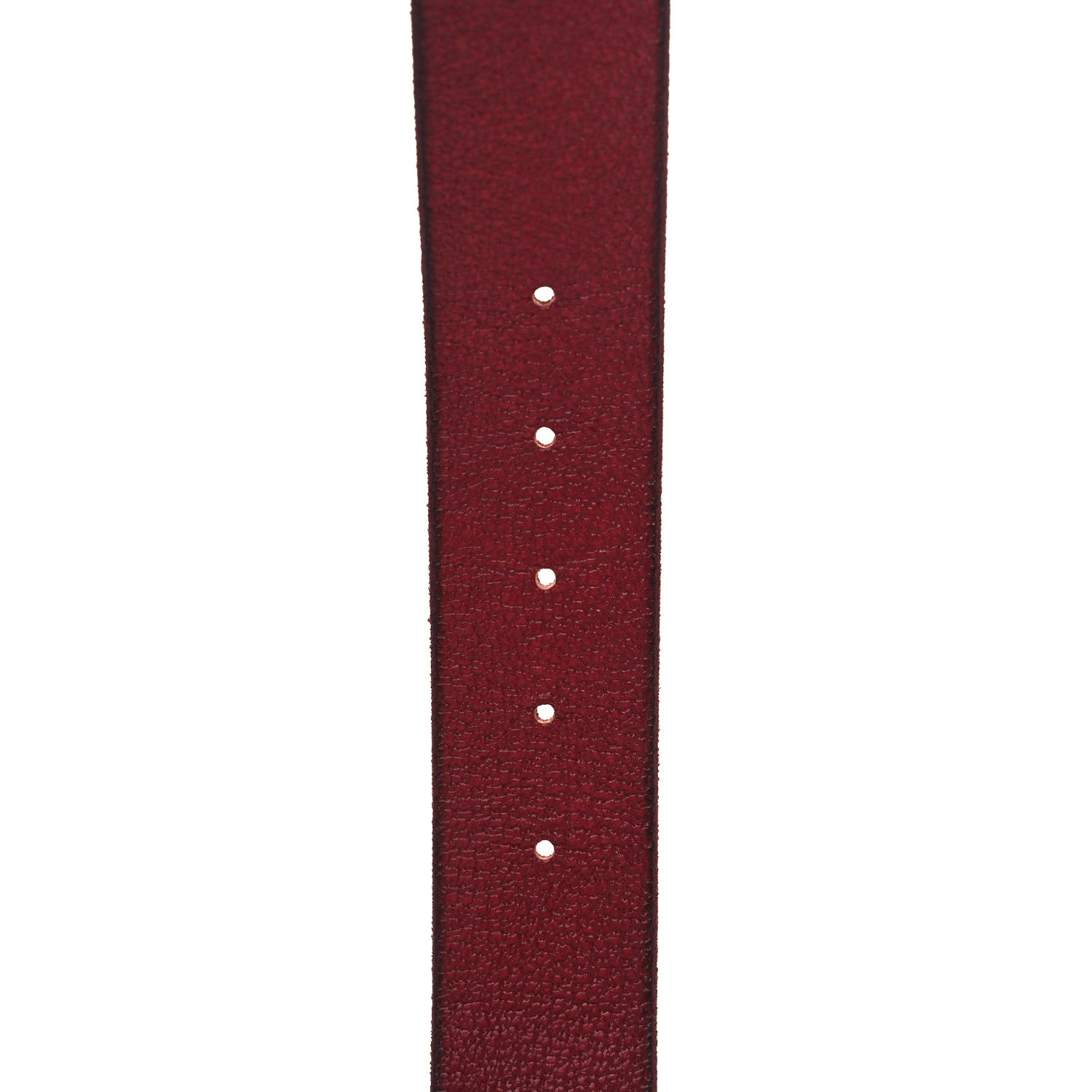 Gucci Cuoio Tusk Lavato Pearl Double G 40mm Belt 110 44 Romantic Cerise Cream 6 of 8
