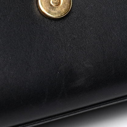 Saint Laurent Smooth Calfskin Medium Classic Monogram Kate Tassel Satchel Black 9 of 10