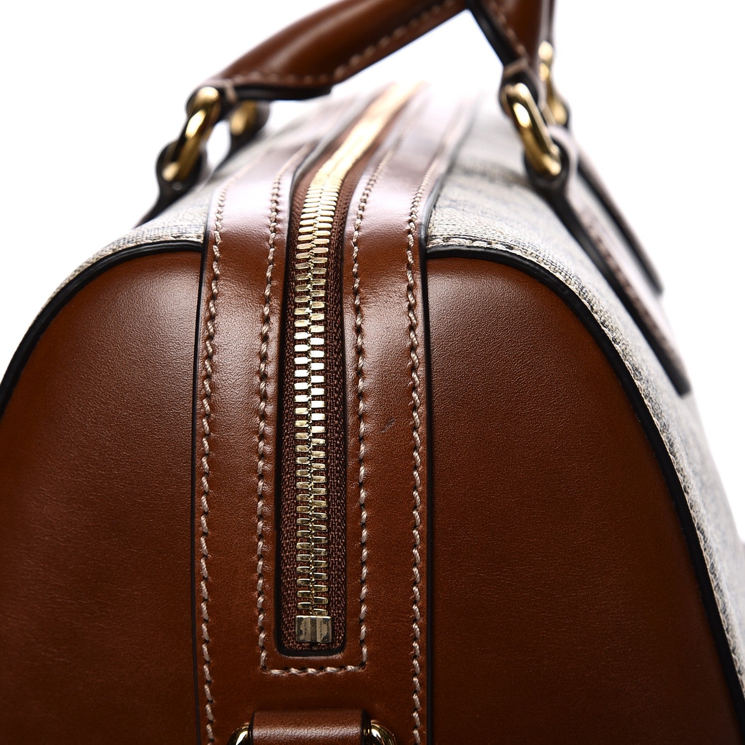 Gucci GG Supreme Monogram Medium Boston Beige Cuir 9 of 9