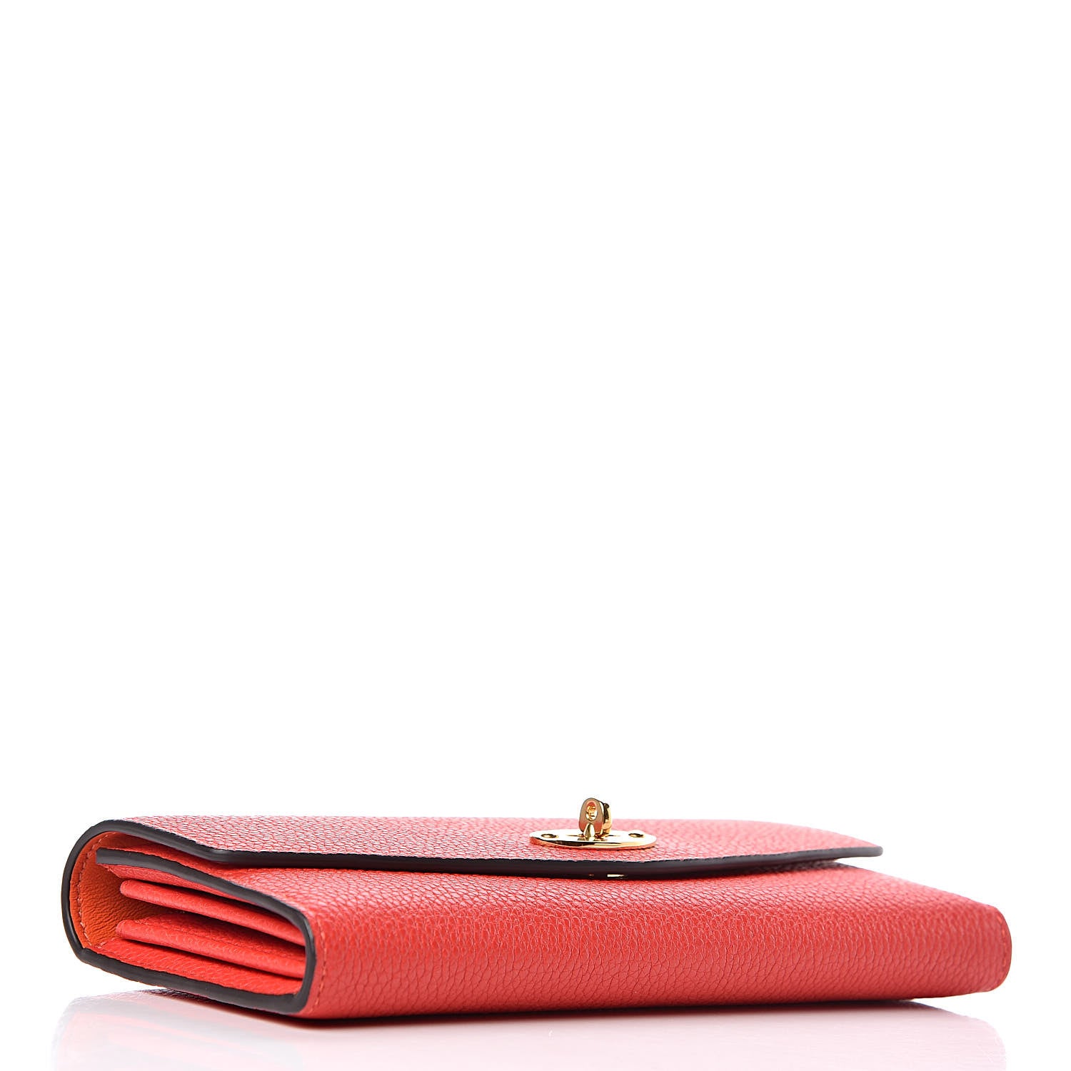 Mulberry Small Classic Grain Darley Wallet Fiery Red 4 of 8