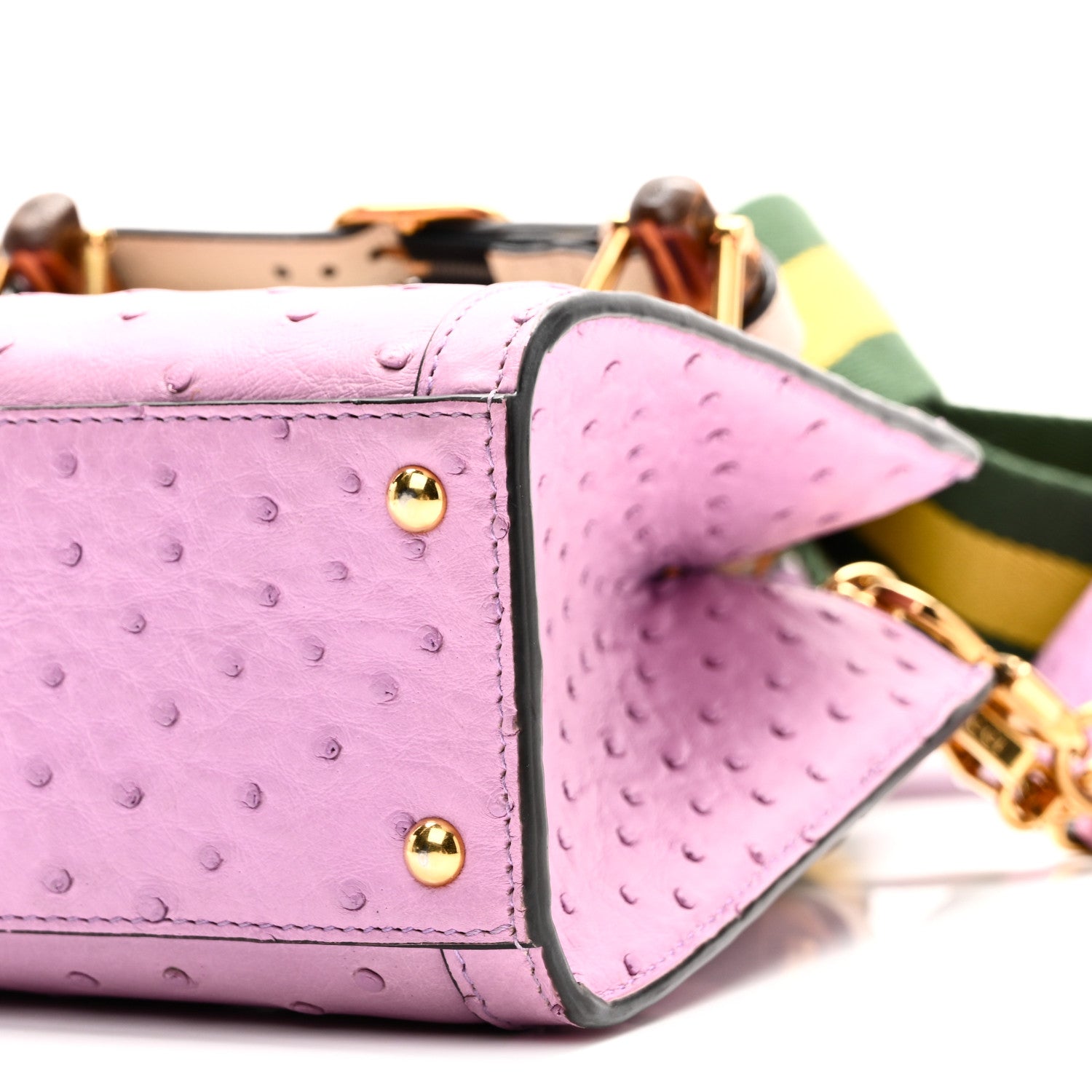 Gucci Ostrich Web Mini Diana Tote Bag Purple 1779285 – FASHIONPHILE